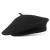CHAPEAU TRIBE Classic Stretchable Wool French Beret Black