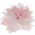 Lady Peony Silk Party Wedding Brooch Corsage Hair Head Clip Headdress Flowers (Pink color&acutiflorous)