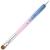Ivy-L Premium 2 Way French Gel Acrylic Nail Art Kolinsky Brush With Dotting Tool for Professional Manicure Cuticle Clean Up Nail Art Design, Pink Blue Wood Handle (Size 16) Size # 16 PINKY BLUE HANDLE