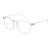 LNTICB blue light filter glasses computer glasses gaming safety glasses Tr90 glasses frame blue light glasses UV blue blocked super light reduction in eye load fashion for women men transparent-n2