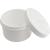 Medi-Inn denture cup tooth container braces box with sieve and screw lid white (1 piece)