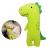 Qchomee Kids Car Seat Pillow Cute Cartoon Neck Head Body Support Cushion for Children Baby Soft Belt Protector Headrest Strap Cover Shoulder Pad Comfort Travel Trip Green Dinosaur one size