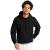 Hanes Men's Sweatshirt, EcoSmart Fleece Hoodie, Cotton-Blend Fleece Hooded Sweatshirt, Plush Fleece Pullover Hoodie Large Black
