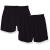 Soffe Juniors' Authentic Cheer Short 2-Pack Medium Black (2-pack)