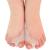 1 Pair Gel Toe Separators for Kid Overlapping Toe Bunion Corrector Pads for Bunion Relief Splint Toe Separators with 2 Loops Big Toe Space Suitable for Bunion Pain Relief and Overlapping Toes