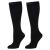 CompressionZ Compression Socks For Men & Women 30-40 mmHG Tight Stockings Black Medium