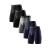 TELALEO 5/6 Pack Compression Shorts Men Spandex Sport Shorts Athletic Workout Running Performance Baselayer Underwear Black(2pcs)+blue(2pcs)+gray(1pcs) Medium