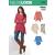 New Look Patterns Misses' Knit Tunics Size: A (XS-S-M-L-XL), 6415