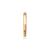 Harald Gl ckler Pomp s Cosmetics Lipgloss transparent with glitter make-up lips No. 01 Gold 2 ml