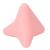 Silicone massage ball trigger point presser massage device pain relief hand muscle relax fascia ball hand massage exercise therapy for muscle pain (pink)