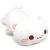NatureMan Cute Kitten Plush Toy Stuffed Animal Pet Kitty Soft Anime Cat Plush Pillow children'sPlush cat doll Pillow toys (White)
