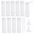 BENECREAT 10 Pack 18ml 0.6oz Plastic Squeeze Flip Cap Bottle Travel Essentials Sample Bottles Travel Size Toiletries for Shampoo Toner Cosmetic Containers Festival Gift 18ml/0.6oz
