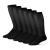 Diabetic Socks for Men - Over the Calf Socks by Physicians' Choice Diabetic Socks - 12-Pack in Black - Size 13-15 Black 13-15
