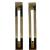 Hair clips / hair clip gold set of 2