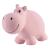 Tikiri hippo bath toy and teething ring from 0 months pink