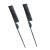 CocoBlack Naturals 3 Row Styling Comb For Detangling, Defining And Separating Curls (Black)