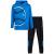 RBX Boys' Jogger Set - 2-Piece Thermal Sports Hoodie and Tricot Joggers (Size: 8-12) Blue Baseball 12