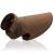 Ecent winter coat for dogs fleece warm for dogs in winter M brown