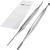 Kohm KP-7100 Ingrown Toenail Tool Kit  File & Lifter Set - Professional Grade  Stainless Steel  Ingrown Toe Nail Pedicure Tools  Podiatry Tools Blacks File and Under Nail Cleaner