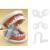 Dental mouthwear dentist mouth support bite block soft silicone dental bite mouth opener dental intraoral cheek retractor oral inspection tools for oral inspection