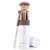 Brush set make-up luvia travel set macchiato 5 cosmetic brush including make-up brush storage Schwaz vegan (white / macchiato) white / macchiato single