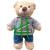 Crocodile Hoodie Outfit - Teddy Bear Clothes Outfit - 16"/40cm - BEAR NOT INCLUDED 16" Crocodile Outfit