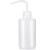 Valchoose Plastic Squeeze Bottle 250ml | 8oz Wash Bottle Chemical LDPE Safety Medical (1 Pack) 1x250ml White White