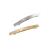 2Pcs 4 Metal Hair Clips Spring Clip Barrette Wrapping Hairpins Hair Accessories for Girls Women Ladies Gold and Silver