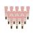 KISS Broadway Clear Lip Gloss 0.47oz/14ml 12Pcs (Rosehip Oil)