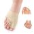 HiiBaby 2pcs Big Bone Orthopedic Bunion Correction Pedicure Socks Silicone Hallux Valgus Corrector Braces Toes Separator Feet Care Tool