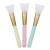 3 PCS Silicone Face Mask Brush Mask Beauty Tool Soft Silicone Facial Mud Mask Applicator Brush Hairless Body Lotion And Body Butter Applicator Tools