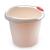 Rubbermaid Roughneck Heavy-Duty Utility Bucket, 15-Quart, Bisque, Sturdy Pail Bucket Organizer Household Cleaning Supplies Projects Mopping Storage Comfortable Durable Grip Pour Handle Bisque 15-quart