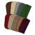 1 Ply Solid Flannel 8x8 Inches Set of 10 Earth Tone Edging