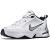 Nike Men's Air Monarch IV Cross Trainer 11 White/Metallic Silver
