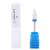 Nail Drill Bit Ceramic Manicure Drill Bits for Manicure Pedicure Cuticle Gel Nail Polishing Cylinder Shape Grinding Head with Display Base(White 04#)
