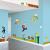 Super Mario Sticker Kids Room Bedroom Decor Wall Sticker