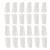 24pcs Nail Art Sponges Make Up Wedges Triangle Shape Cosmetic Wedges Foundation Beauty Tool