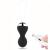 New Silicone Egg Jump Wireless Remote Control Smart Ball Women's Vaginal Exercise Postpartum Recovery (black)