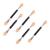 Portshade brush 5 PCs Sponge Eyeshadow Brush eyeshadow brush double -sided color disposable eyeshadow applicator eyeshadow brush