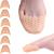 Misorita Silicone Toe Protectors  Toe Pads  Gel Toe caps  Toe Sleeve for Women Men Pain Relief  Reusable Beige