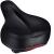 TONBUX Most Comfortable Bicycle Seat, Bike Seat Replacement with Dual Shock Absorbing Ball Wide Bike Seat Memory Foam Bicycle Seat with Mounting Wrench Black