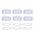Maymom Solid Lids Aka Travel Caps w/ Sealing Ring Compatible with Avent Bottle Cap Replace Avent Natural Bottle Screw Ring n Sealing Disc Fit Avent Anti-Colic Polypropylene Glass Bottle Avent PP