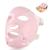 FOMI Hot Cold Clay Face Contoured Ice Mask Care | Flexible Cooling Full Facial Mask for Headache, Migraine, Sinus, Acne, Swollen Face, Stress, Dark Circles Relief | Fabric Backing | Natural Clay