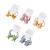 KDDOM 10 Pcs Cute Cartoon Animal Elastic Hair Ties Rope Accessories for Girls Bee Bear Rabbit Frog Dinosaur(Colorful)
