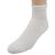 Doc Ortho Loose Fit Cotton Diabetic Socks for Men and Women 3 Pairs 1/4 Crew X-Large White