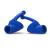 Flare Calmer Kids Ear Plugs Alternative Reduce Annoying Noises Without Blocking Sound Soft Reusable Silicone Blue