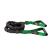 DITTMANN Premium Body Tube Expander Fitness Band Nylon Coating Green/Medium