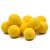 PHECDA PROFLY 30pcs 12mm Smell Carp Fishing Bait Boilies Eggs / 4 Flavors Floating Ball Beads Feeder Artificial Carp Baits Lure Yellow-Sweet Corn(12mm)