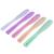 6Pcs Large Plastic Cosmetic Spatula Candy Color Reusable Cosmetic Mask Mixing Spoon Scoops Spatulas Stick Applicator Beauty Spa Makeup Tools for Facial Skin Care DIY Mask Mixing and Sampling Tool  Random Color