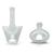 Flare Audio Calmer Mini Translucent in Ear Device to Gently Soothe Sound sensitivities and Reduce Stress - Ideal for Sensitive Hearing, Autism, ADHD